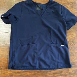 FIGS one pocket scrub top XXL Navy blue